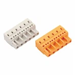 Bloc de borne mamă cu fișă cu arc 7,5/7,62 mm